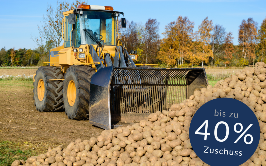 Förderung elektrischer Hoflader für landwirtschaftliche Betriebe